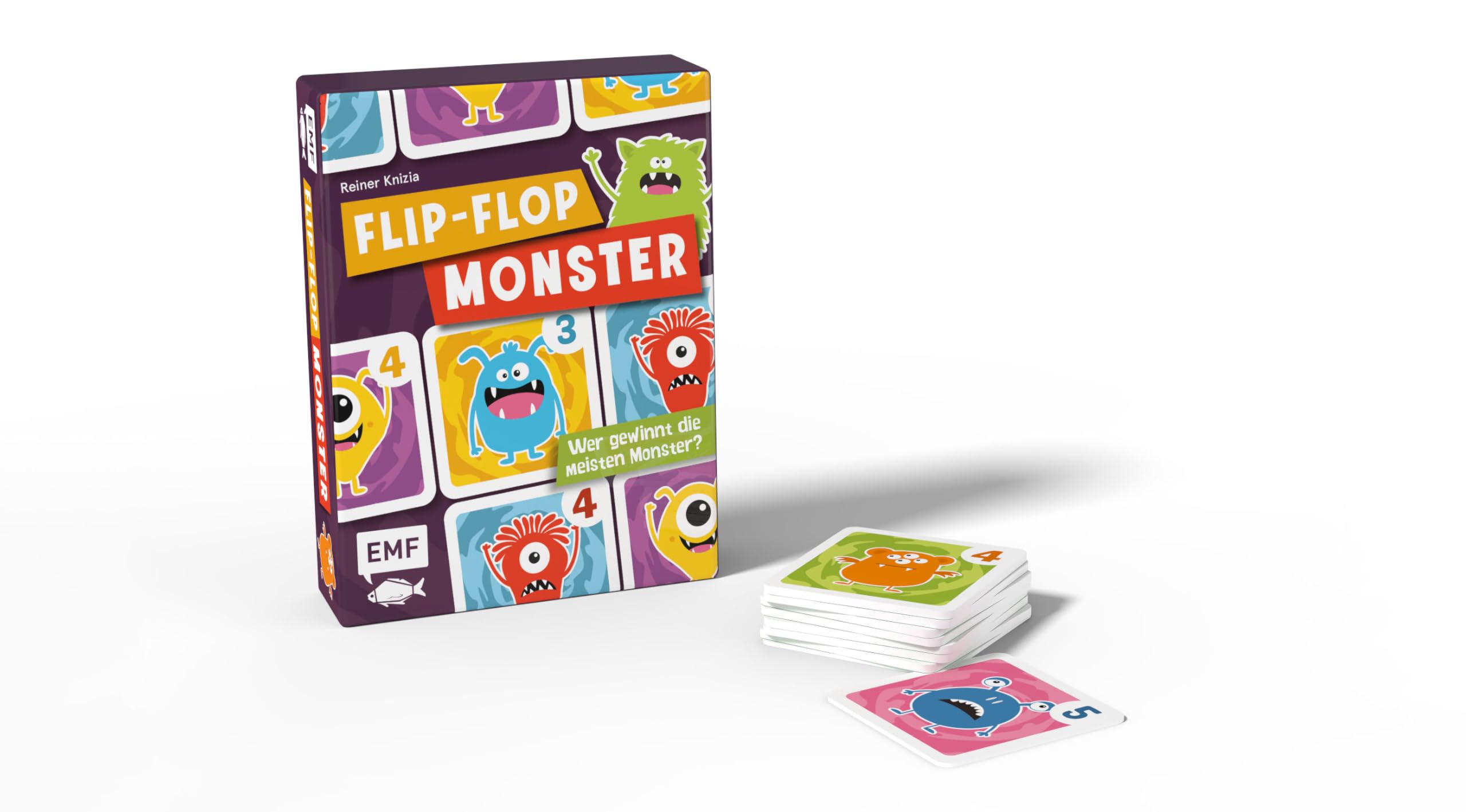 Amazon.com: Memo-Spiel: Flip-Flop Monster : Knizia, Reiner: Toys
